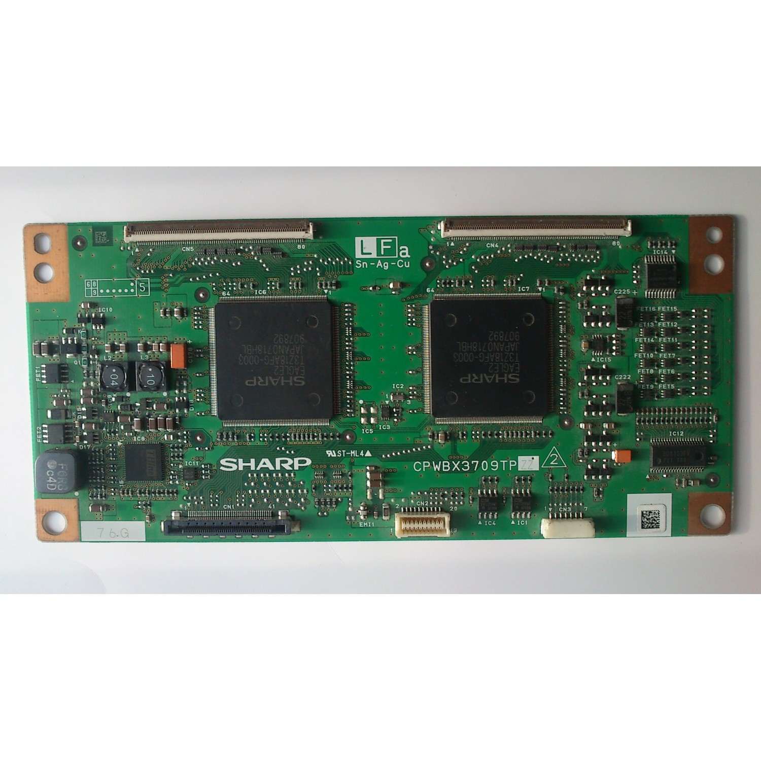 T-CON / SHARP CPWBX3709TPZZ MODELO LC-32D62U